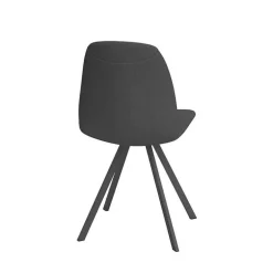 Girona Chaise moderne coque pivotante en simili