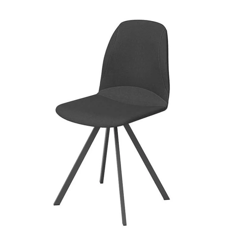 Girona Chaise moderne coque pivotante en simili