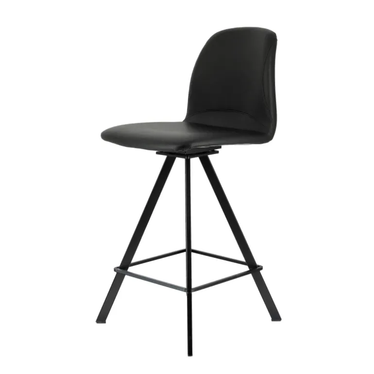 Girona Tabouret snack pivotant moderne en simili