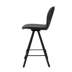 Girona Tabouret snack pivotant moderne en simili