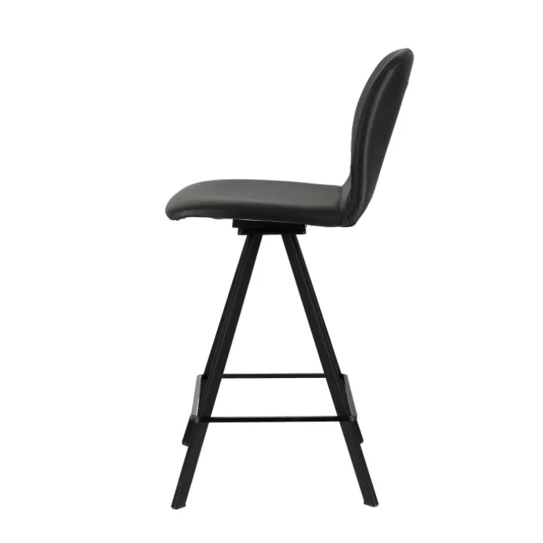 Girona Tabouret snack pivotant moderne en simili