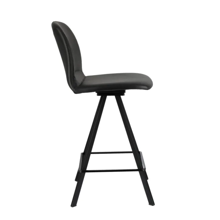 Girona Tabouret snack pivotant moderne en simili