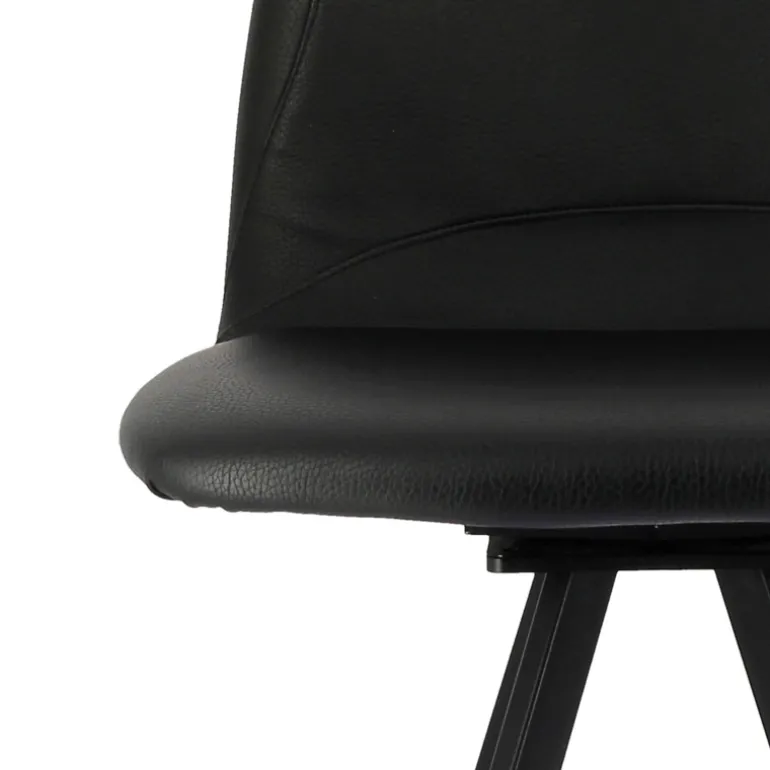 Girona Tabouret snack pivotant moderne en simili