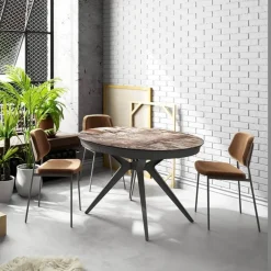 Globo Table ovale moderne extensible en Dekton