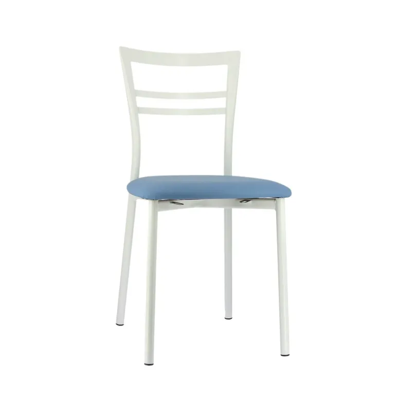 Go 1419 Chaise de cuisine rembourrée en synthétique et métal