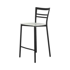Go Clip Connubia® Tabouret snack contemporain en métal et multiplis bois