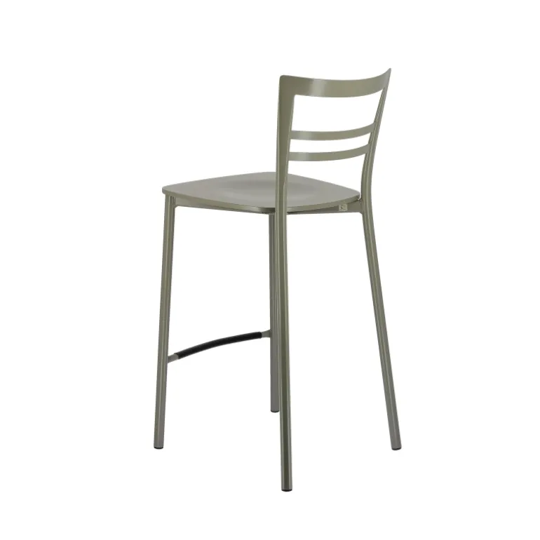 Go Clip Connubia® Tabouret snack contemporain en métal et multiplis bois