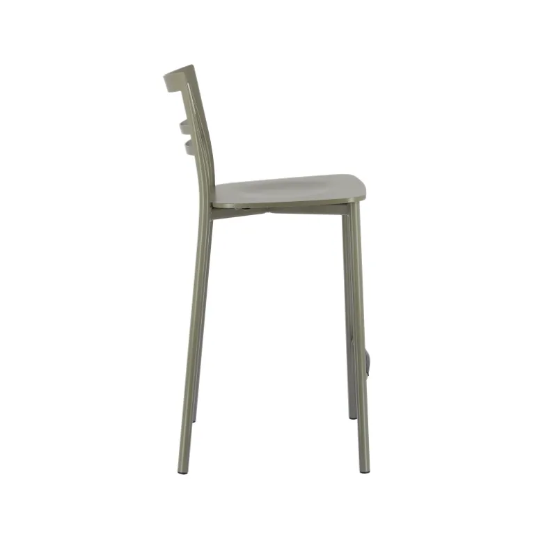 Go Clip Connubia® Tabouret snack contemporain en métal et multiplis bois