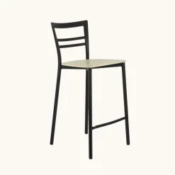 Go Clip Connubia® Tabouret snack contemporain en métal et multiplis bois