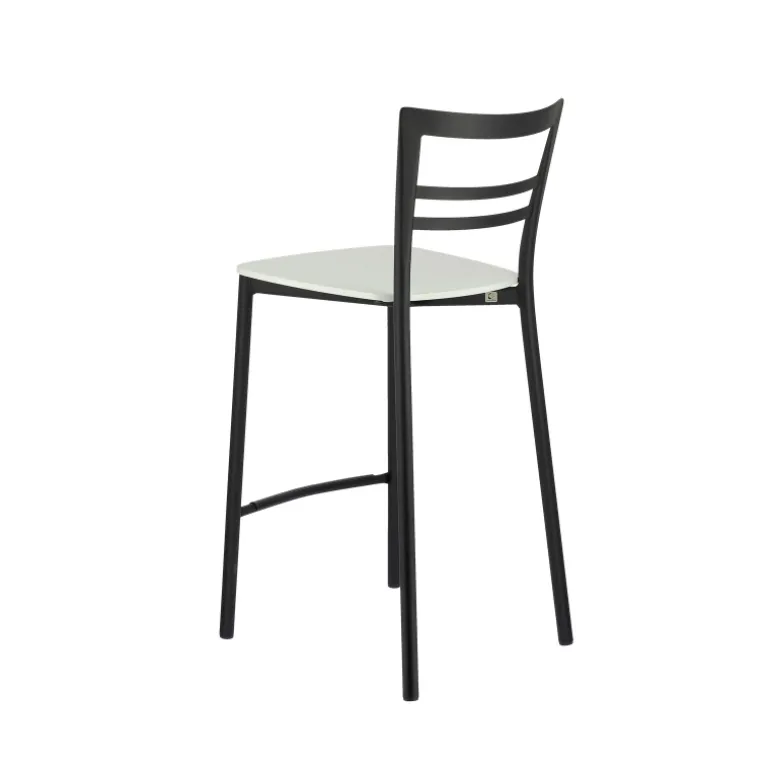 Go Clip Connubia® Tabouret snack contemporain en métal et multiplis bois
