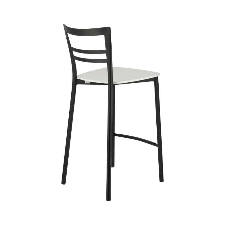 Go Clip Connubia® Tabouret snack contemporain en métal et multiplis bois