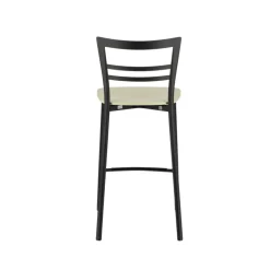 Go Clip Connubia® Tabouret snack contemporain en métal et multiplis bois