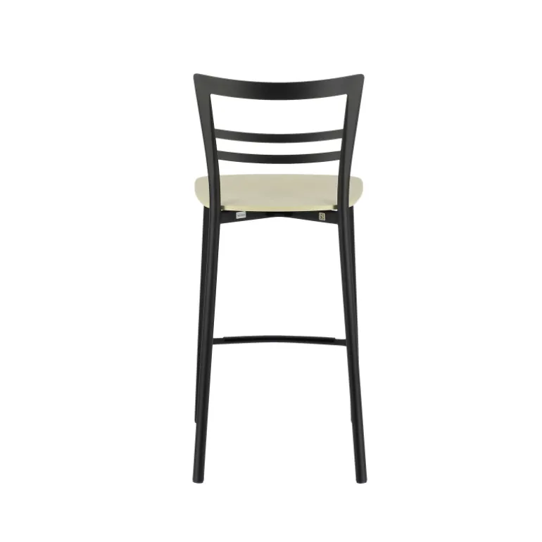 Go Clip Connubia® Tabouret snack contemporain en métal et multiplis bois