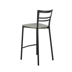 Go Clip Connubia® Tabouret snack contemporain en métal et multiplis bois
