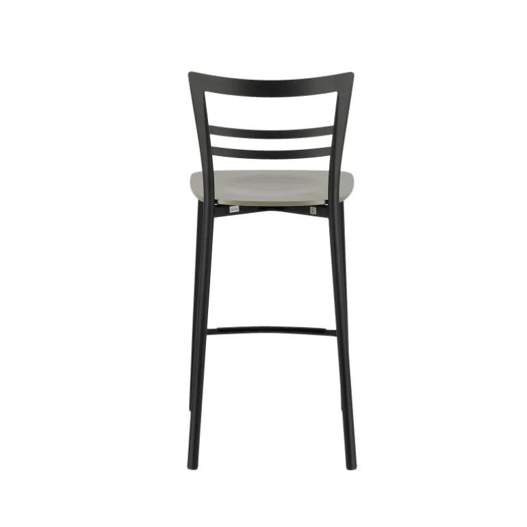 Go Clip Connubia® Tabouret snack contemporain en métal et multiplis bois