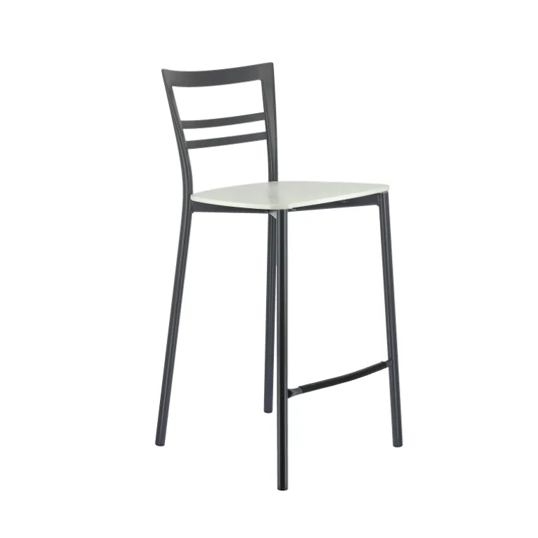 Go Clip Connubia® Tabouret snack contemporain en métal et multiplis bois