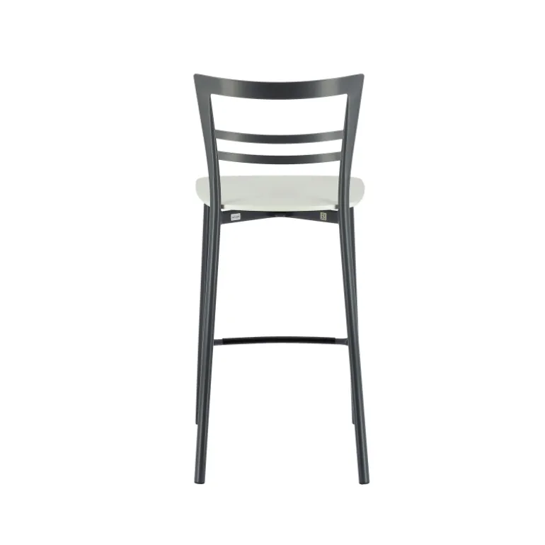 Go Clip Connubia® Tabouret snack contemporain en métal et multiplis bois