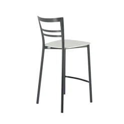 Go Clip Connubia® Tabouret snack contemporain en métal et multiplis bois