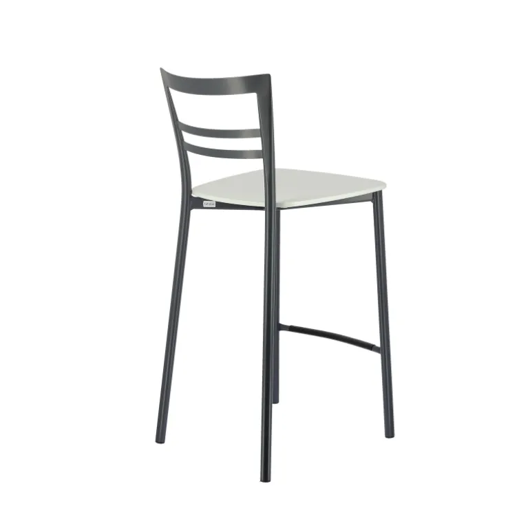 Go Clip Connubia® Tabouret snack contemporain en métal et multiplis bois
