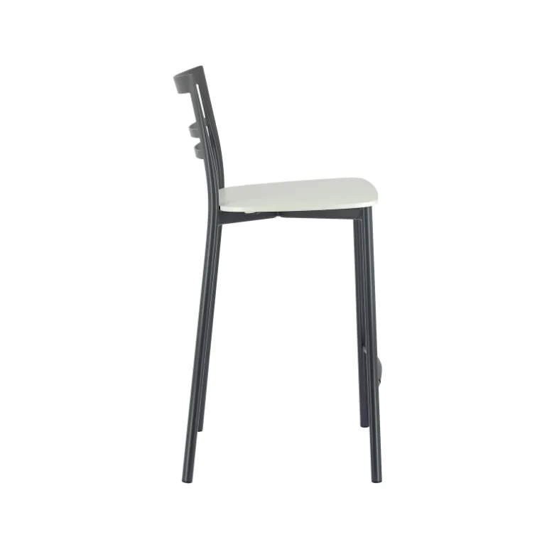 Go Clip Connubia® Tabouret snack contemporain en métal et multiplis bois