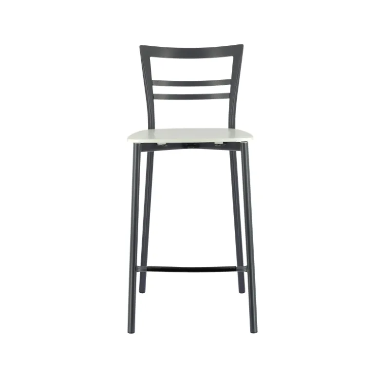 Go Clip Connubia® Tabouret snack contemporain en métal et multiplis bois