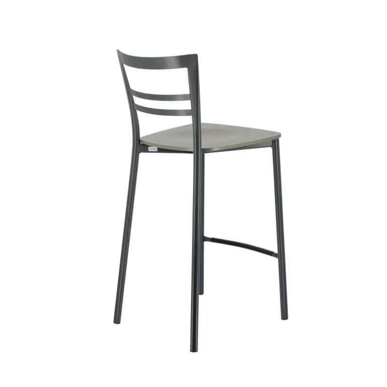 Go Clip Connubia® Tabouret snack contemporain en métal et multiplis bois