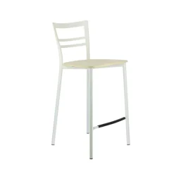 Go Clip Connubia® Tabouret snack contemporain en métal et multiplis bois