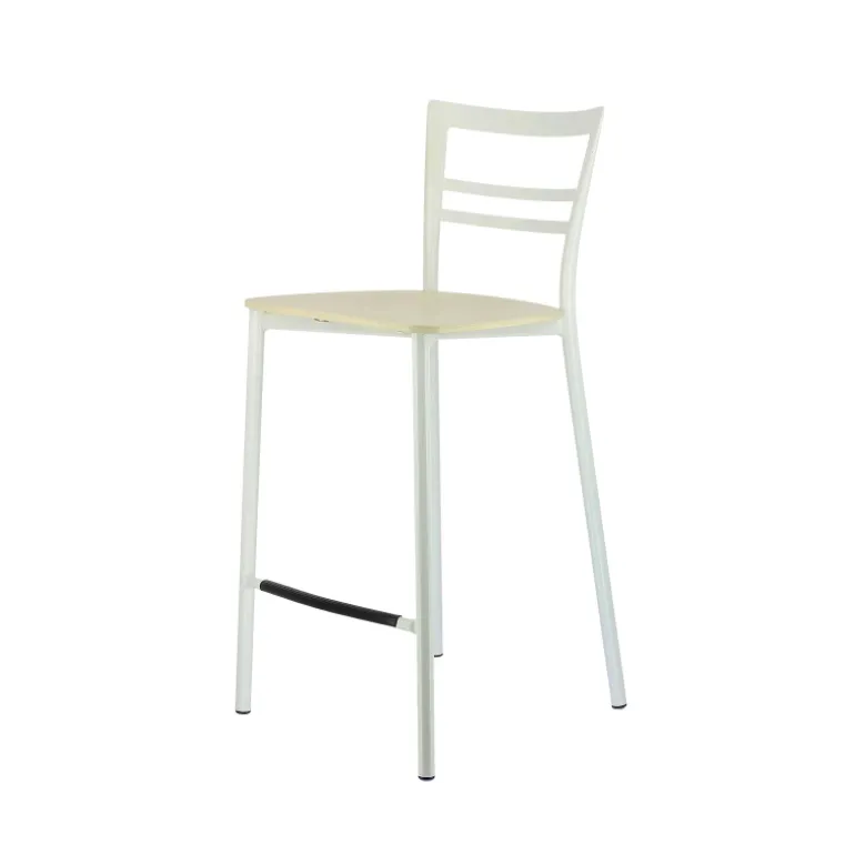 Go Clip Connubia® Tabouret snack contemporain en métal et multiplis bois