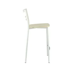 Go Clip Connubia® Tabouret snack contemporain en métal et multiplis bois