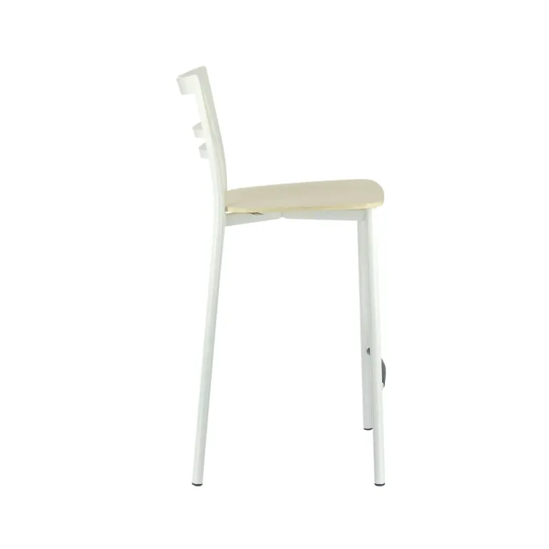 Go Clip Connubia® Tabouret snack contemporain en métal et multiplis bois