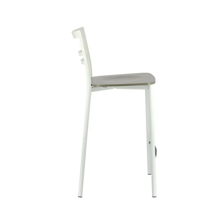 Go Clip Connubia® Tabouret snack contemporain en métal et multiplis bois
