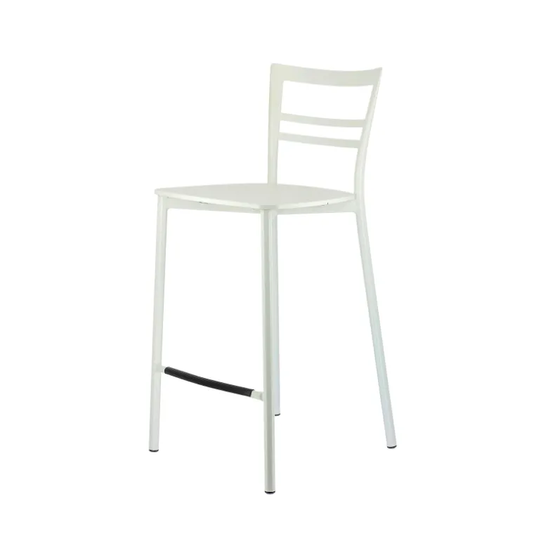 Go Clip Connubia® Tabouret snack contemporain en métal et multiplis bois