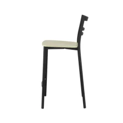 Go Clip Connubia® Tabouret snack contemporain en métal et multiplis bois