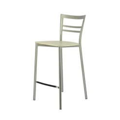 Go Clip Connubia® Tabouret snack contemporain en métal et multiplis bois