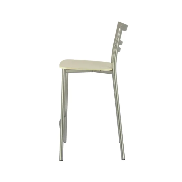 Go Clip Connubia® Tabouret snack contemporain en métal et multiplis bois