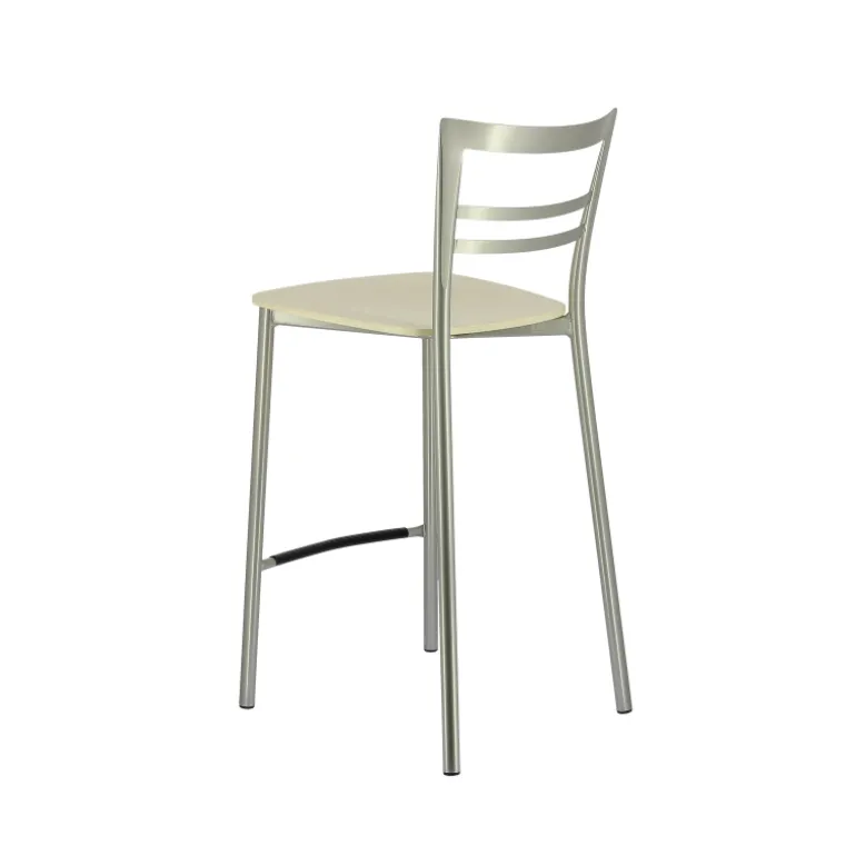 Go Clip Connubia® Tabouret snack contemporain en métal et multiplis bois