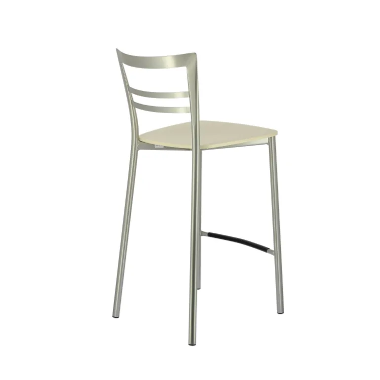 Go Clip Connubia® Tabouret snack contemporain en métal et multiplis bois
