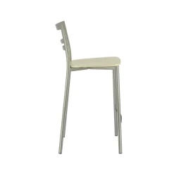 Go Clip Connubia® Tabouret snack contemporain en métal et multiplis bois