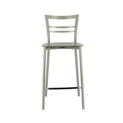 Go Clip Connubia® Tabouret snack contemporain en métal et multiplis bois