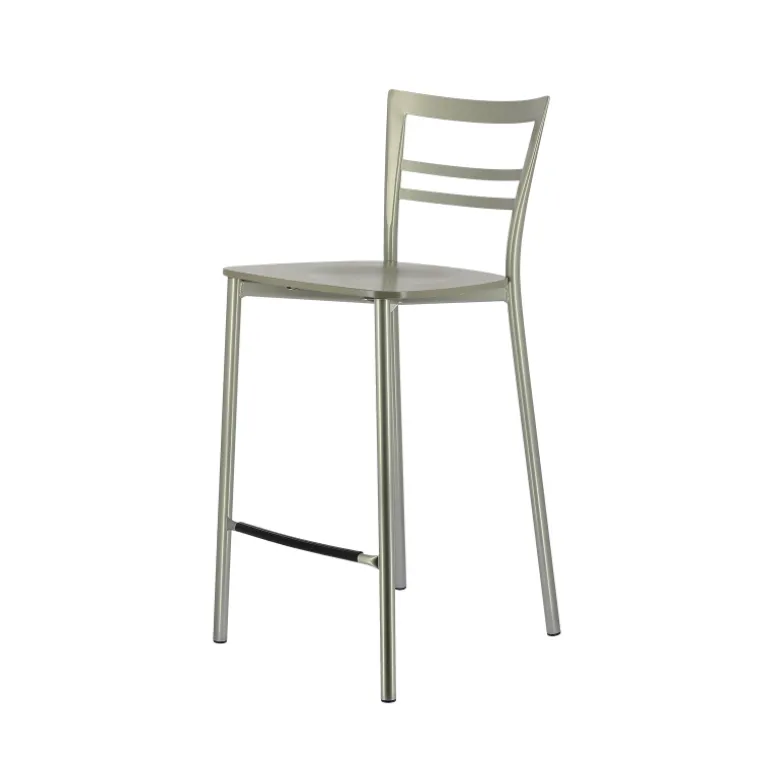 Go Clip Connubia® Tabouret snack contemporain en métal et multiplis bois