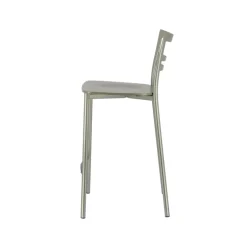 Go Clip Connubia® Tabouret snack contemporain en métal et multiplis bois