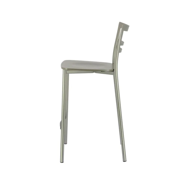 Go Clip Connubia® Tabouret snack contemporain en métal et multiplis bois