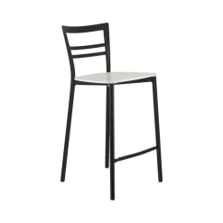 Go Clip Connubia® Tabouret snack contemporain en métal et multiplis bois