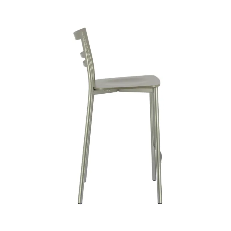 Go Clip Connubia® Tabouret snack contemporain en métal et multiplis bois