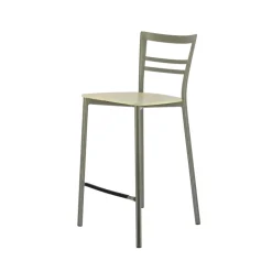 Go Clip Connubia® Tabouret snack contemporain en métal et multiplis bois