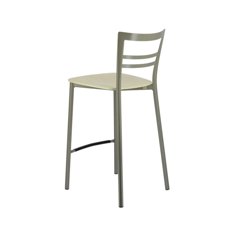 Go Clip Connubia® Tabouret snack contemporain en métal et multiplis bois