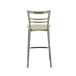 Go Clip Connubia® Tabouret snack contemporain en métal et multiplis bois