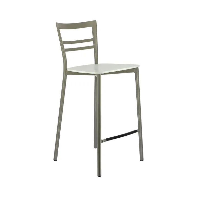 Go Clip Connubia® Tabouret snack contemporain en métal et multiplis bois