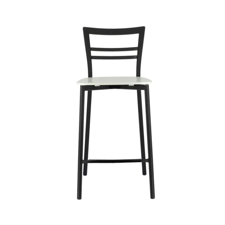 Go Clip Connubia® Tabouret snack contemporain en métal et multiplis bois