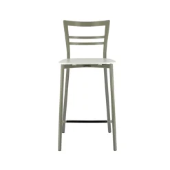 Go Clip Connubia® Tabouret snack contemporain en métal et multiplis bois